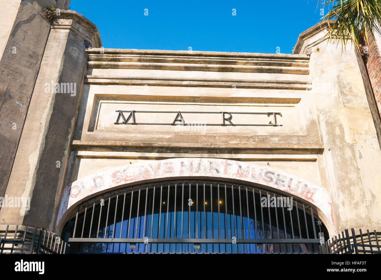 USA Caroline du Sud Charleston Old Slave Mart Museum construit 1859 dans le cadre de complexes du marché de vente aux enchères ou de la protection Banque D'Images