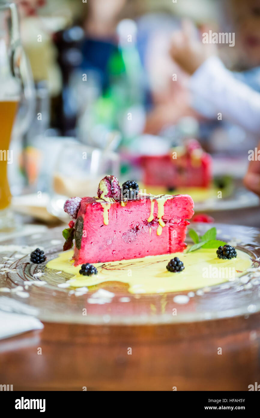 Rose crème glacée Banque D'Images