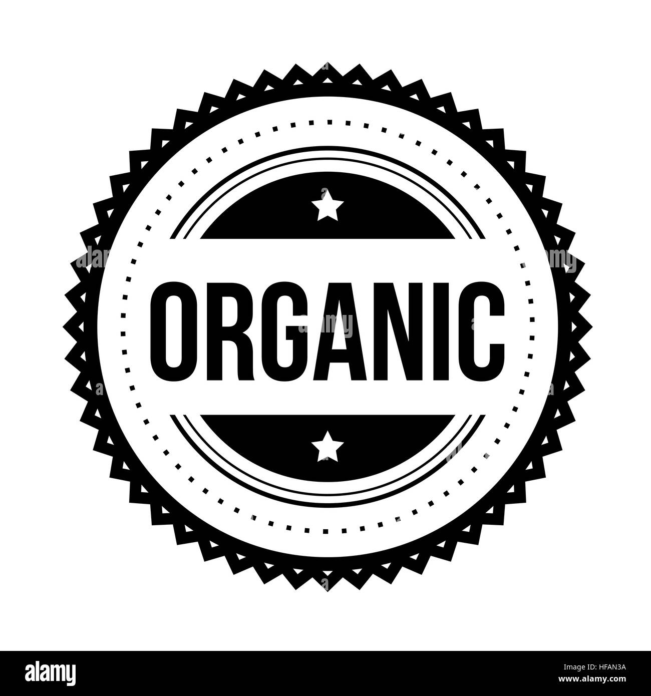 Organic vintage stamp vector Illustration de Vecteur