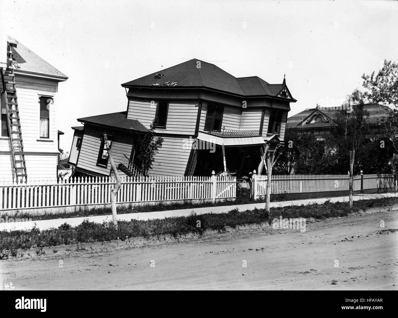 Tremblement de terre de San Francisco 1906 Banque D'Images