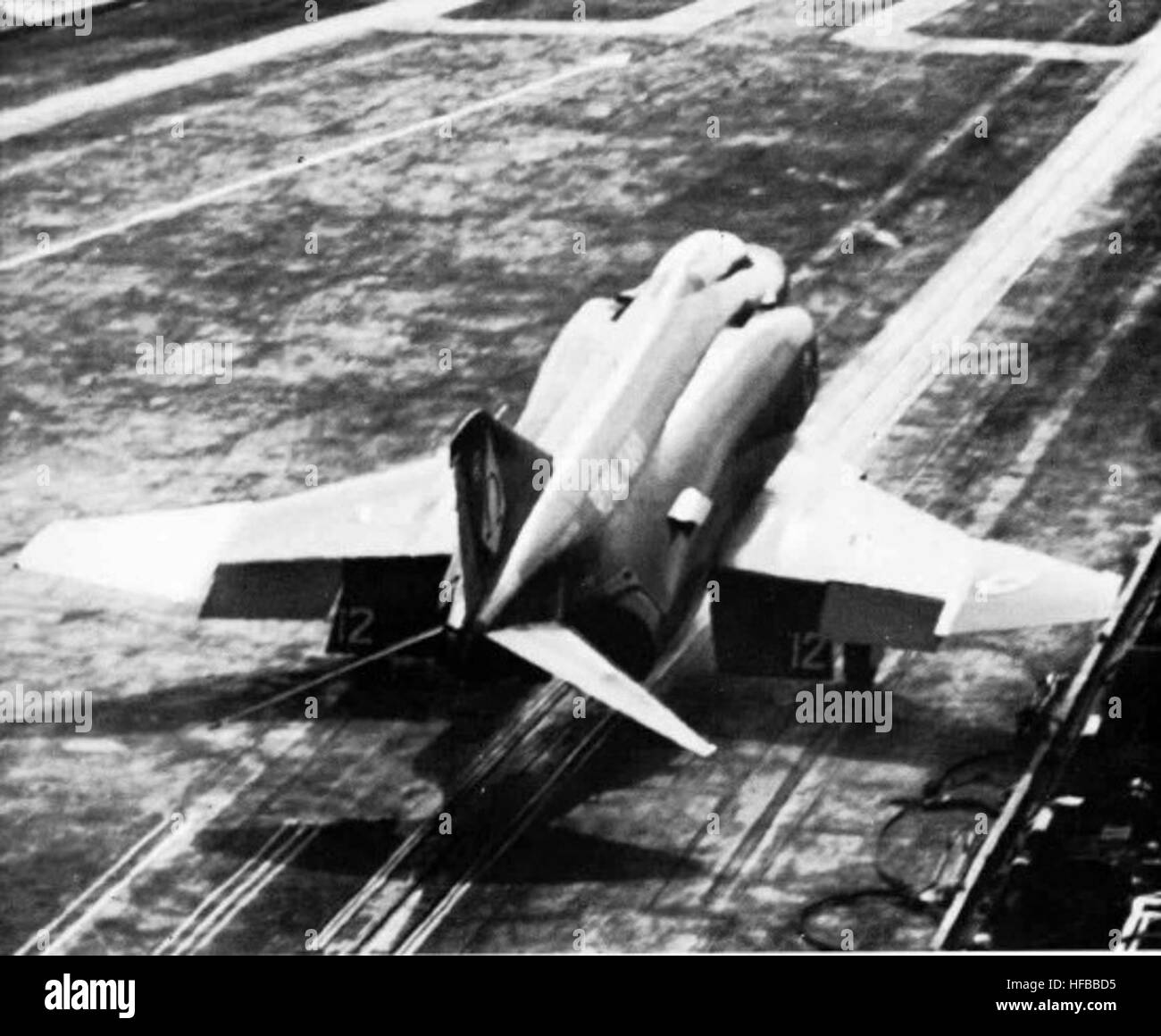 F-4K CVA-60 1969 Banque D'Images