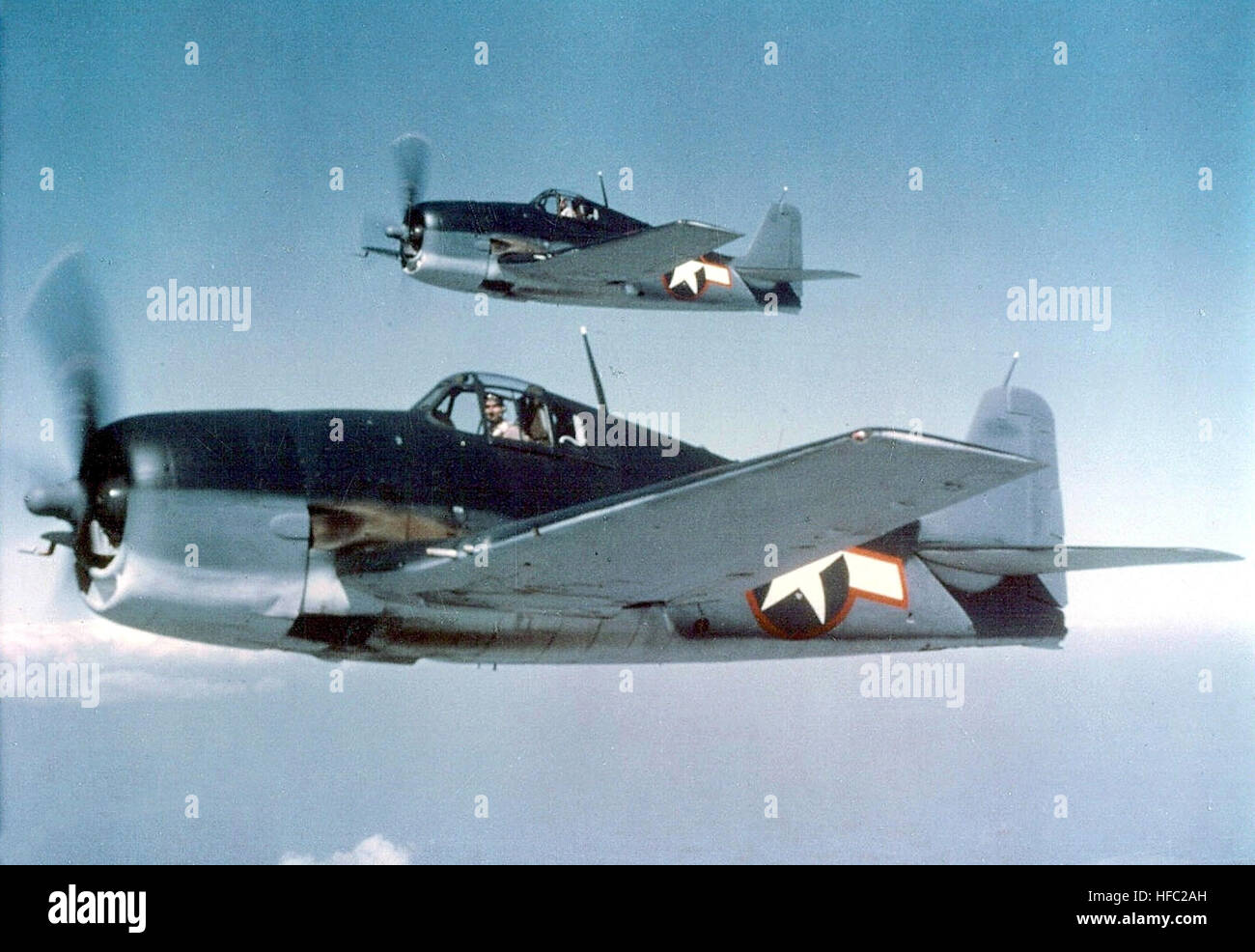 Hellcats F6F-3, Mai 1943 Banque D'Images
