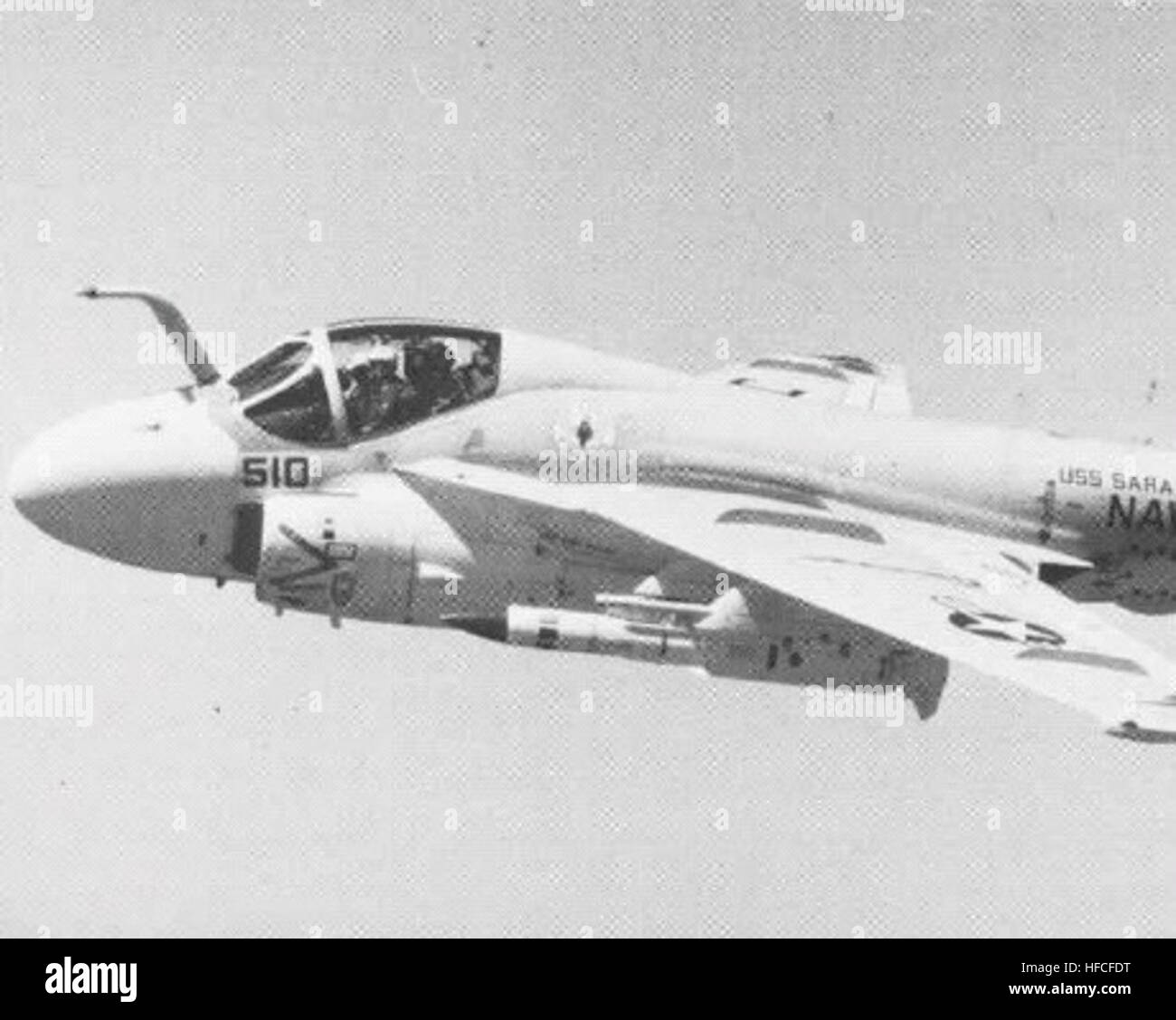 A-6B VA-75 avec bras CVA-60 NAN11-71 Banque D'Images