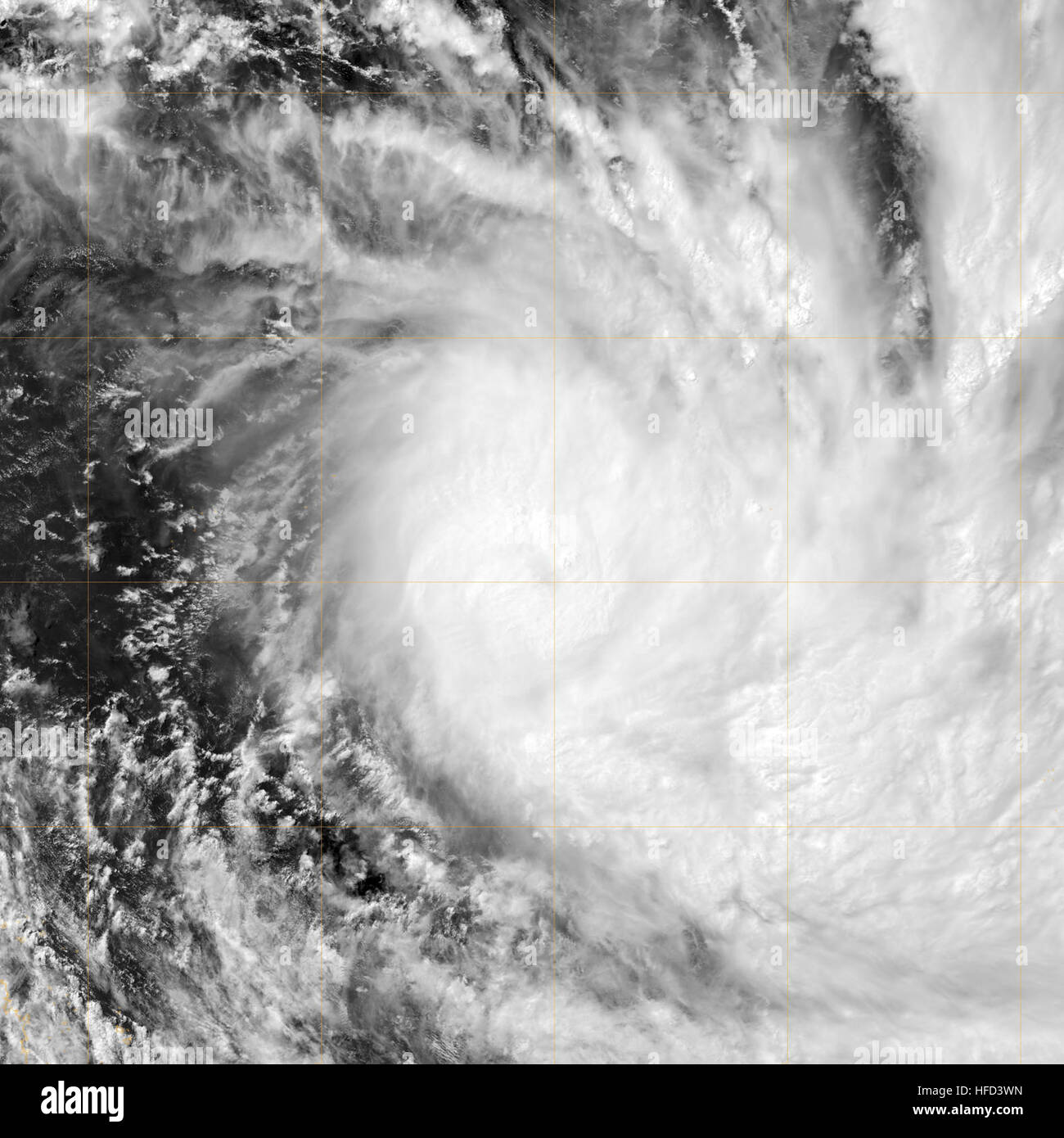 Le Cyclone tropical sévère Wati 2006 Banque D'Images