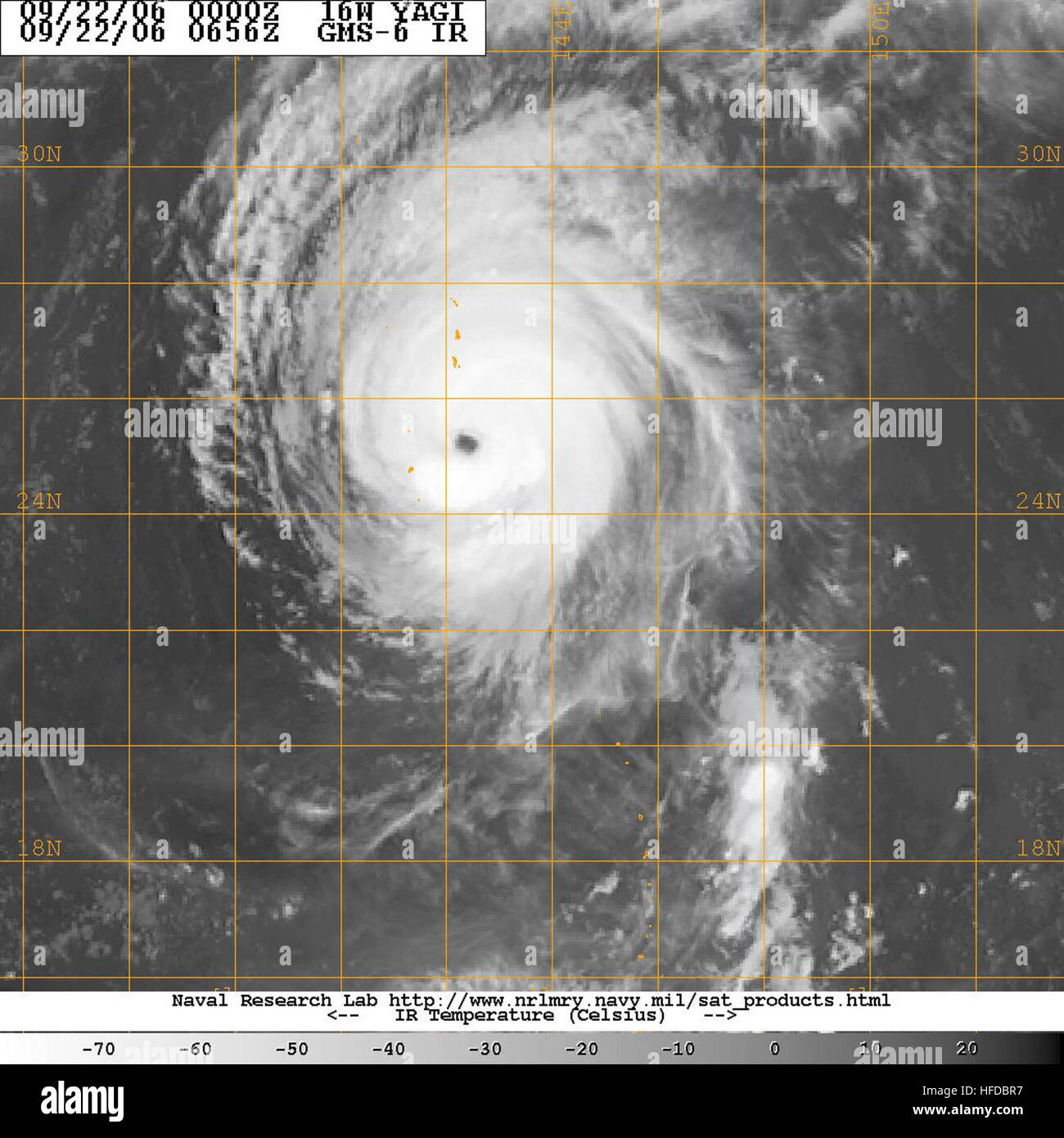 Yagi TY 2006-09-22 0656IR Z Banque D'Images