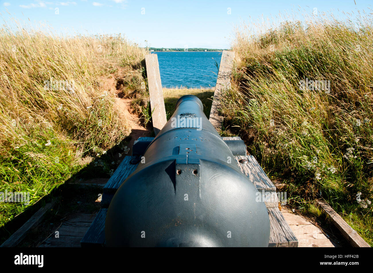 Batterie Prince Edward - Charlottetown - Canada Banque D'Images