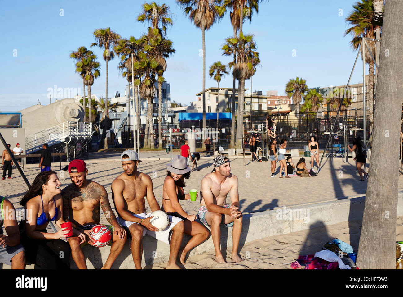 Venice Beach, Los Angeles Banque D'Images