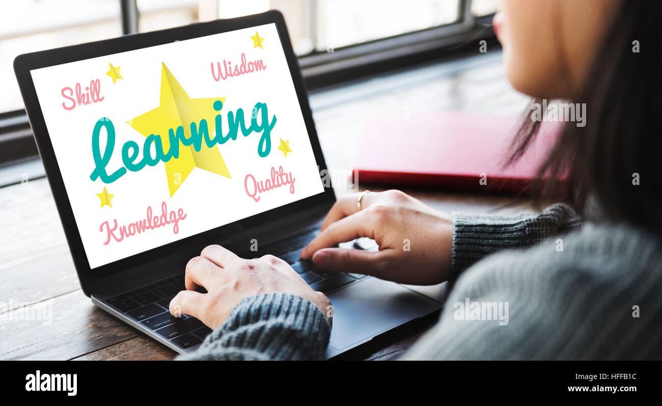 L'apprentissage de compétences développement Knowlerdge Concept Banque D'Images