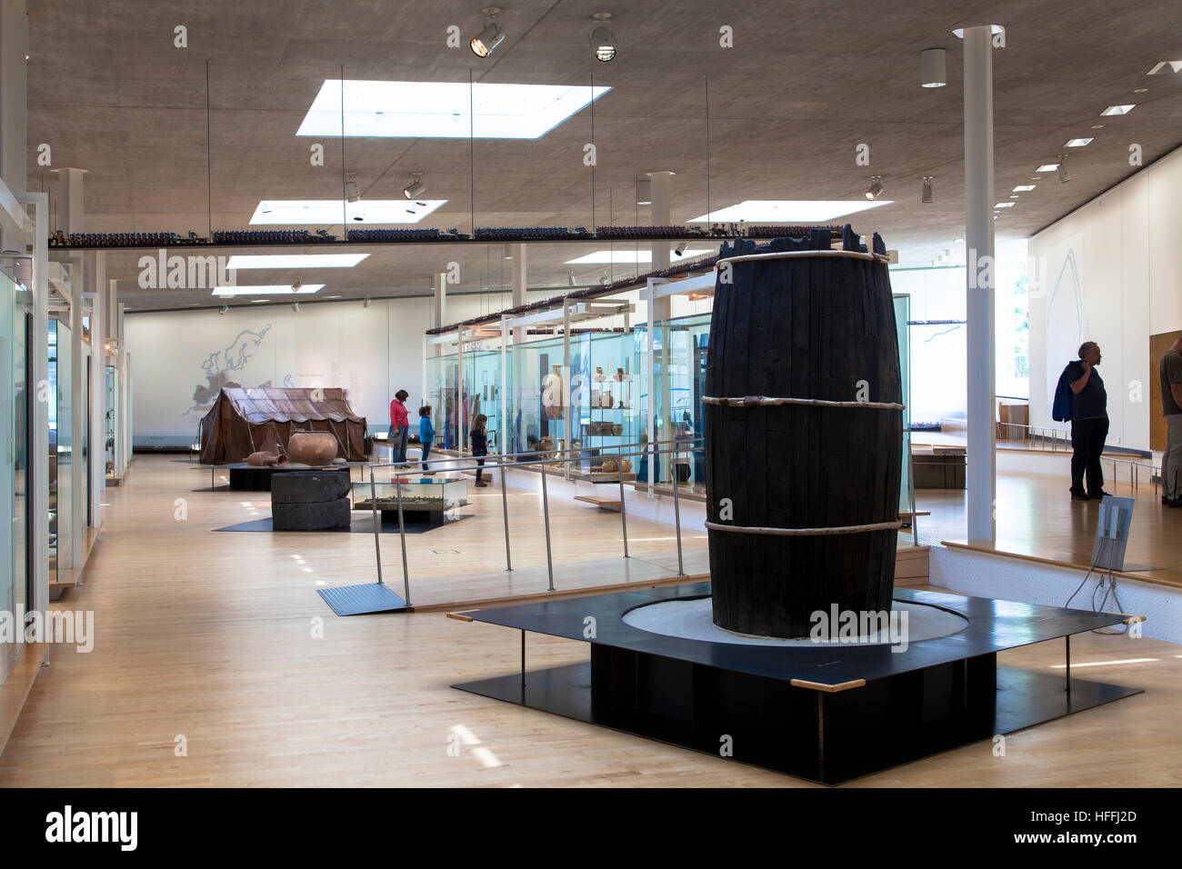 Allemagne, Haltern am See, le LWL Musée romain. Le musée montre la conclusion la plus importante de camps romains le long de la rivière Lippe Banque D'Images