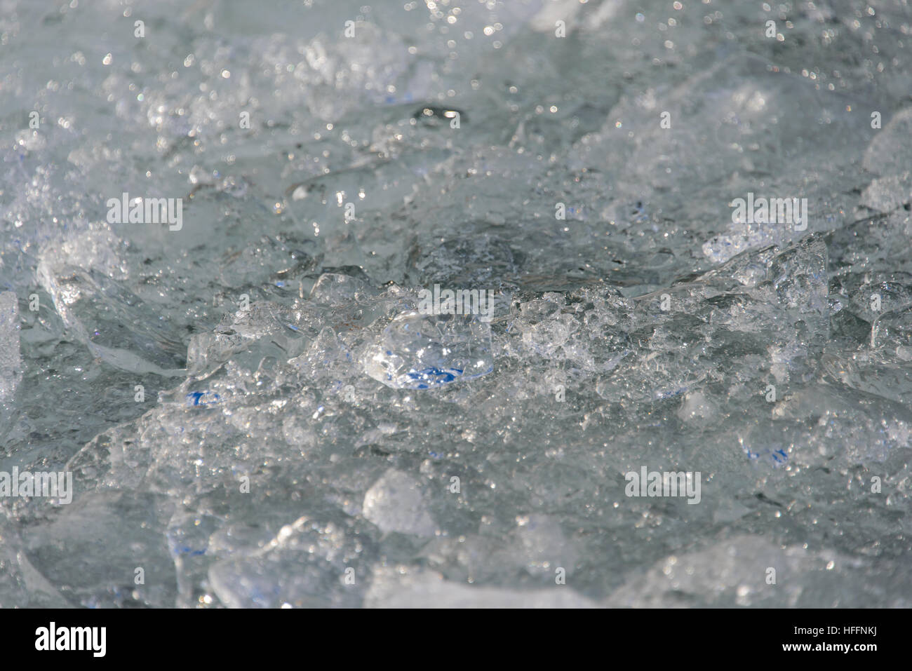 Morceau de glacier dans l'Arctique Banque D'Images