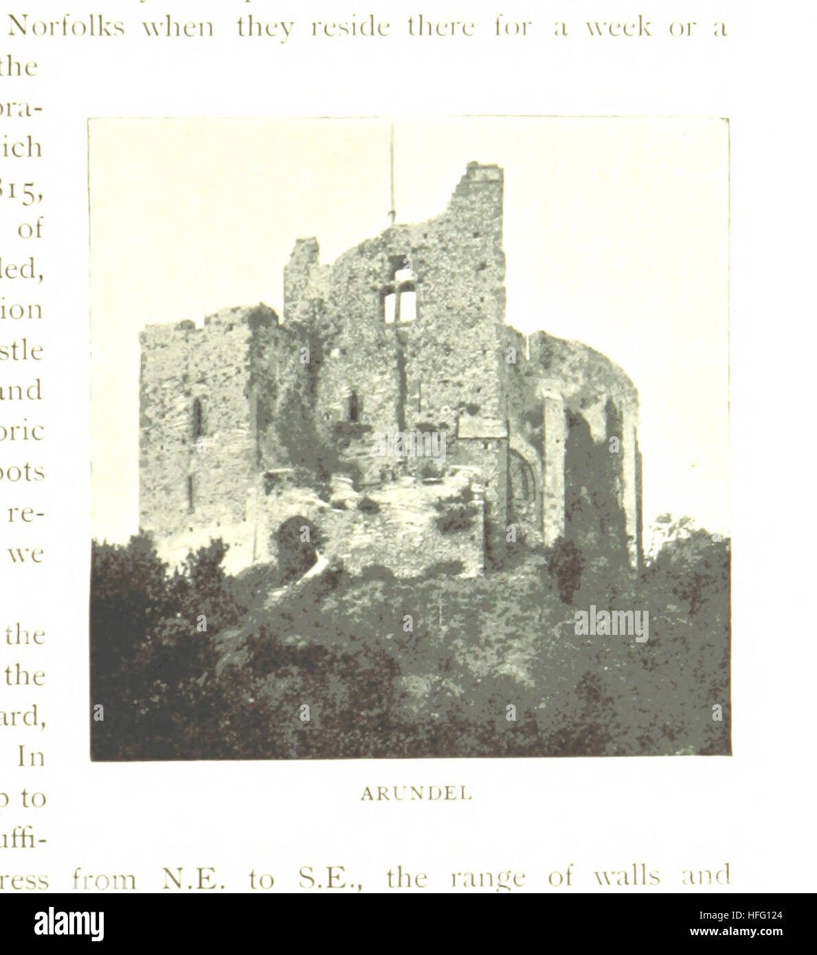 Image prise à partir de la page 103 de "Les châteaux d'Angleterre : leur histoire et structure ... ... Avec des illustrations et des plans ... Image prise à partir de la page 103 de "Les châteaux d'Angleterre Banque D'Images