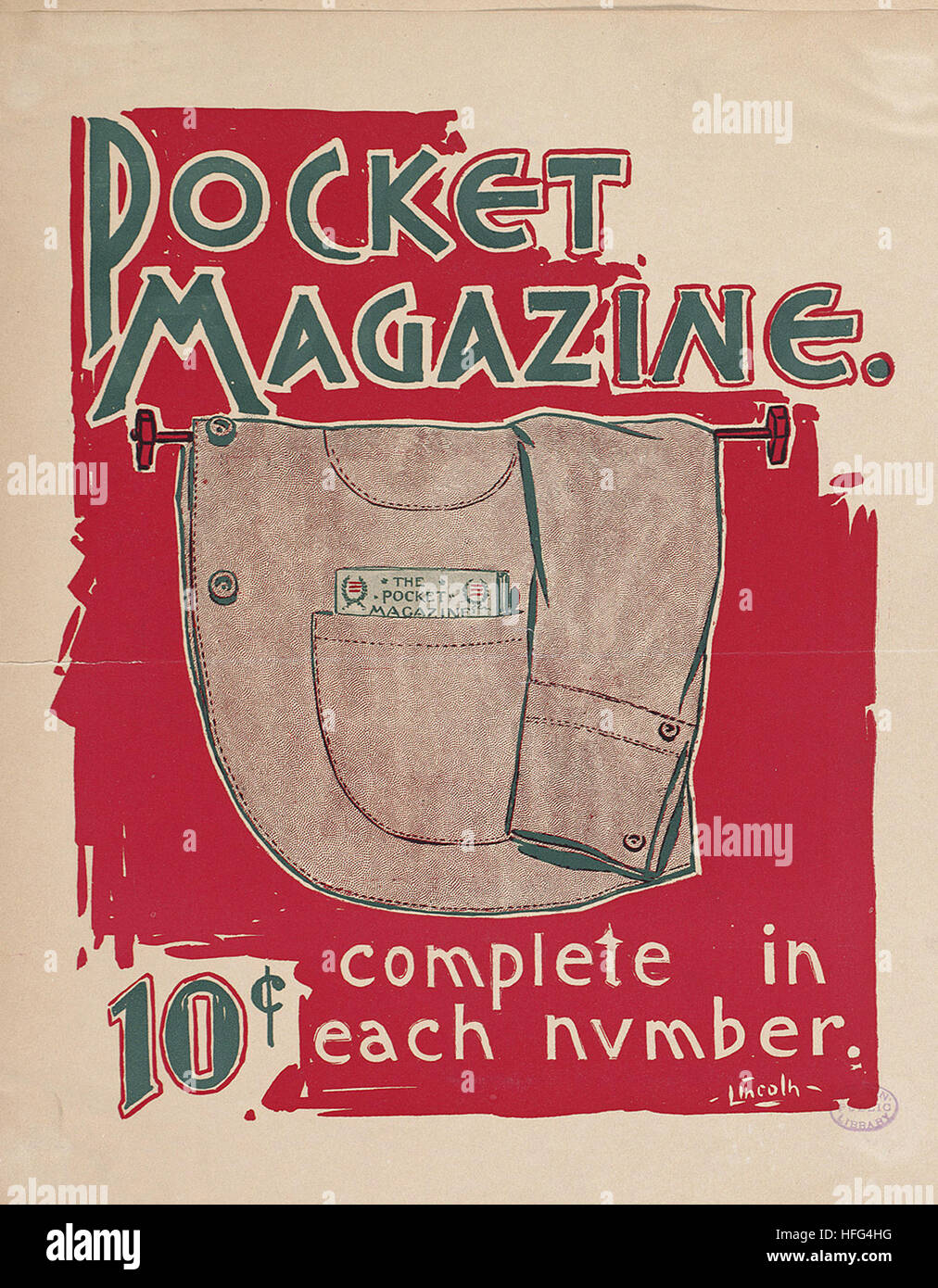 Pocket magazine complet dans chaque numéro. Banque D'Images
