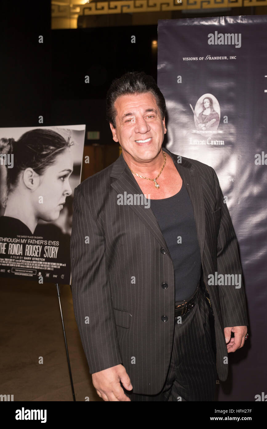 Hollywood, Etats-Unis. Déc 30, 2016. Chuck Zito assiste au La Ronda Rousey film Histoire premiere 30 décembre 2016 en chinois Mann Theatre, à Hollywood, Californie. © l'accès Photo/Alamy Live News Banque D'Images