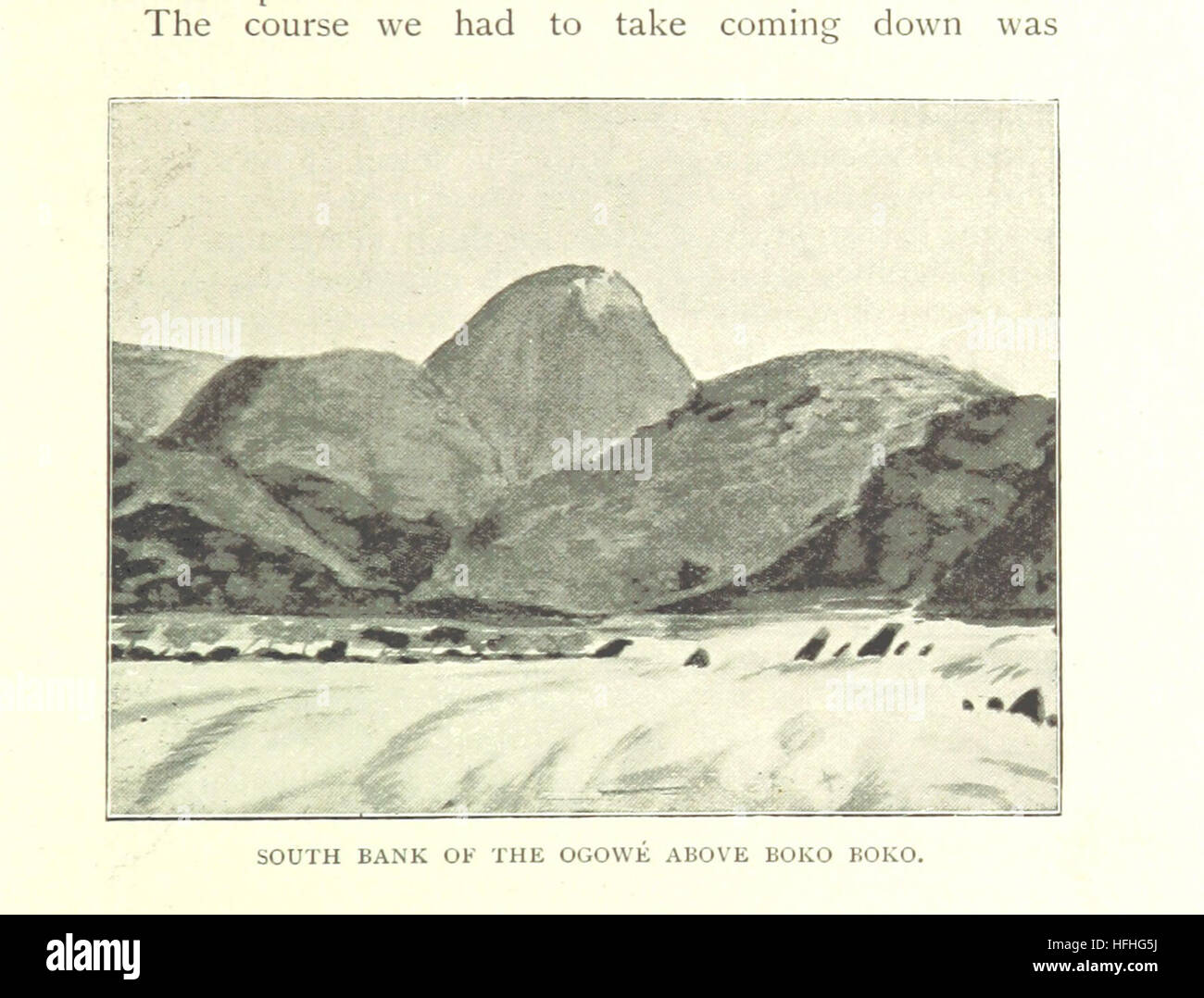 Image prise à partir de la page 161 de "Voyages en Afrique de l'Ouest. ... Deuxième édition, abrégée' image prise à partir de la page 161 de "Voyages en Afrique de l'Ouest Banque D'Images