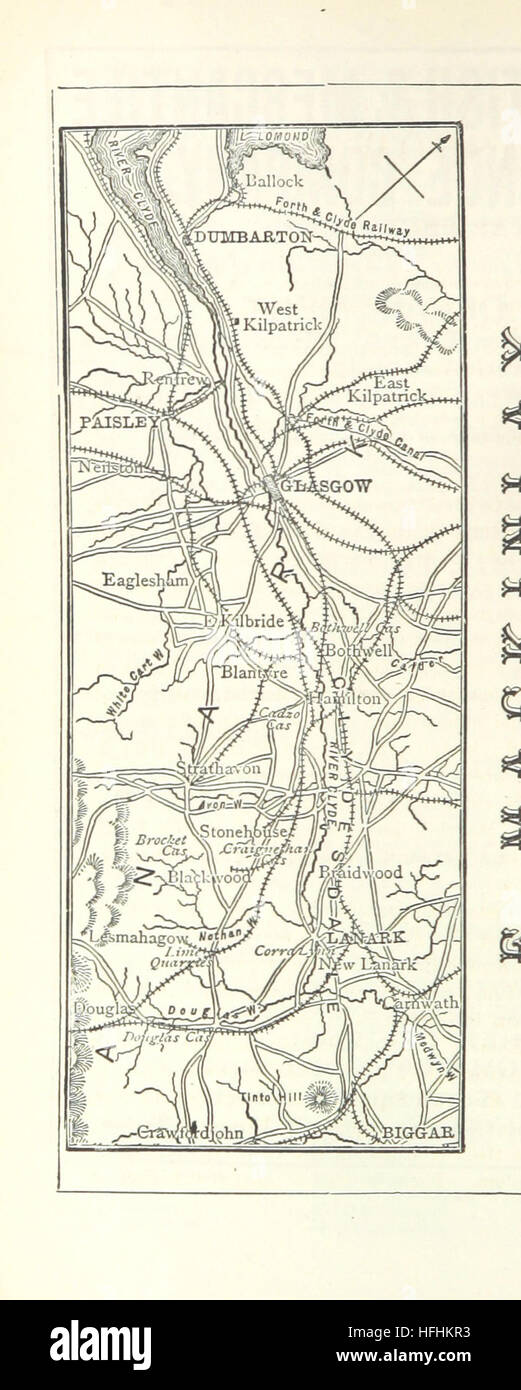 Image prise à partir de la page 170 de 'Macdonald des touristes écossais de Guides. Cinq volumes en un. L'illustration. Accompagné avec ... des cartes et des plans, etc' image prise à partir de la page 170 de 'Macdonald Guides des touristes écossais Banque D'Images