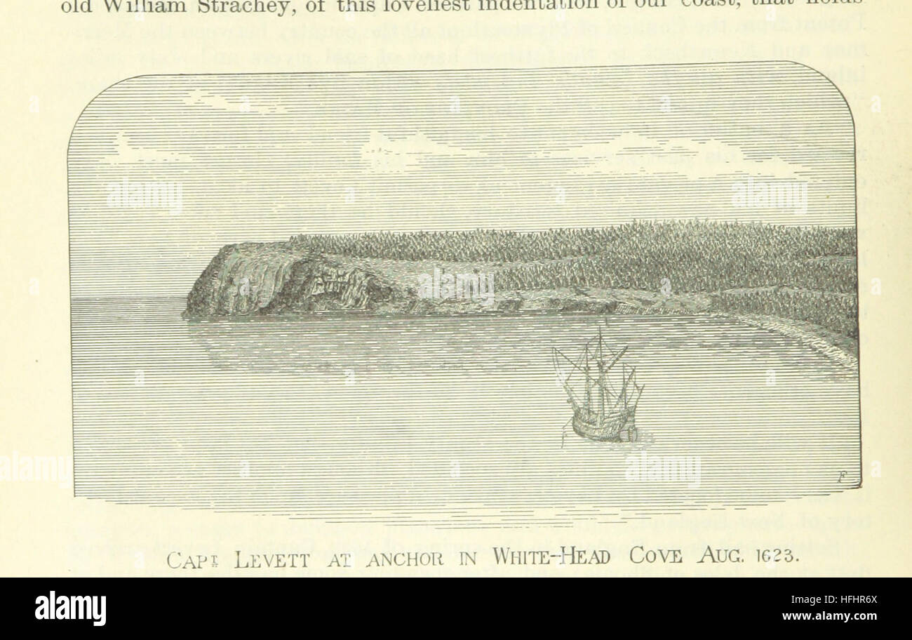 Un portrait historique, guide d'adresses, et du prospectus de l'île de Cushing, ... Le Maine Libre pris à partir de la page 18 de "Un portrait historique, guide Banque D'Images