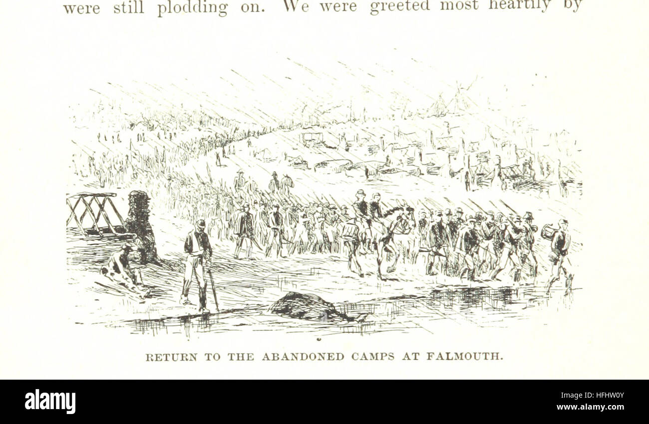 Image prise à partir de la page 184 de "Bullet et Shell. La guerre comme le soldat vu ... Illustré de dessins, parmi les scènes réelles, par E. Forbes Image prise à partir de la page 184 de "Bullet et guerre Shell Banque D'Images