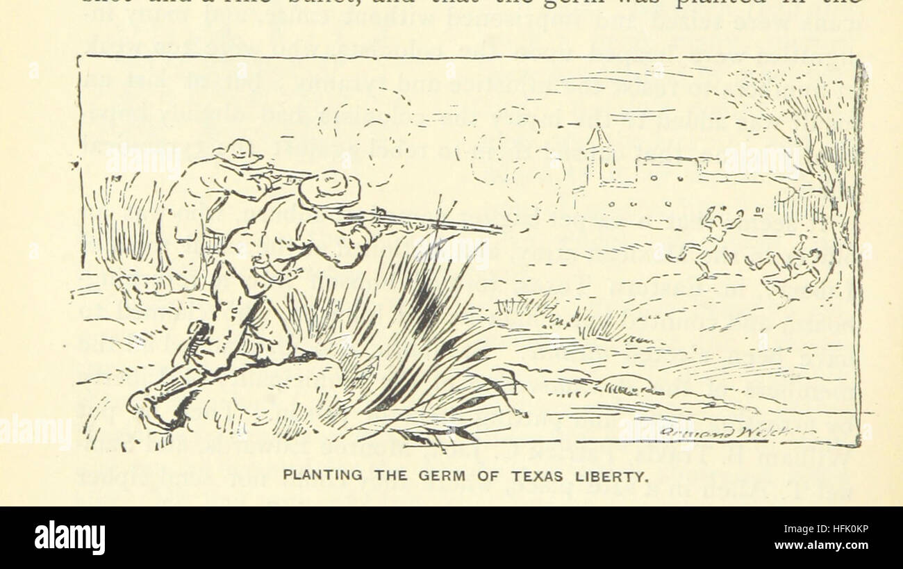 Image prise à partir de la page 238 de "sur un Mustang à travers le Texas ... ... Avec des illustrations image prise à partir de la page 238 de "sur une Mustang Mexicain Banque D'Images