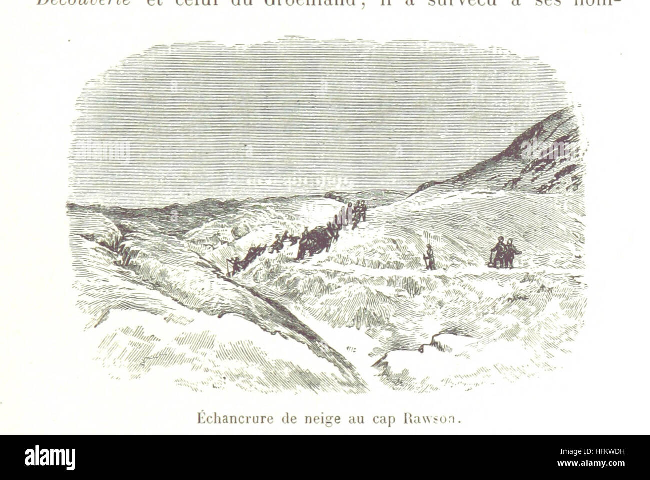 Image prise à partir de la page 275 de "Un voyage à la mer polaire ... suivi de notes sur l'histoire naturelle par W. H. Feilden. Ouvrage traduit de l'anglais ... par F. Bernard, et contenant 62 gravures, etc' image prise à partir de la page 275 de "Un voyage à la Banque D'Images