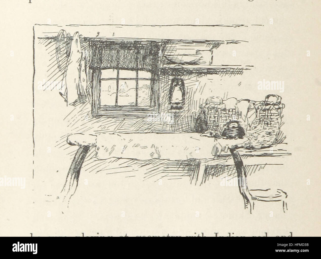 Cette œuvre littéraire, « la Madone des Tubs », d'Elizabeth Stuart Phelps, est illustrée par des œuvres de R. Turner et G. H. Clements. L'histoire explore les questions sociales à travers le personnage de la Vierge et ses interactions avec la société. Banque D'Images
