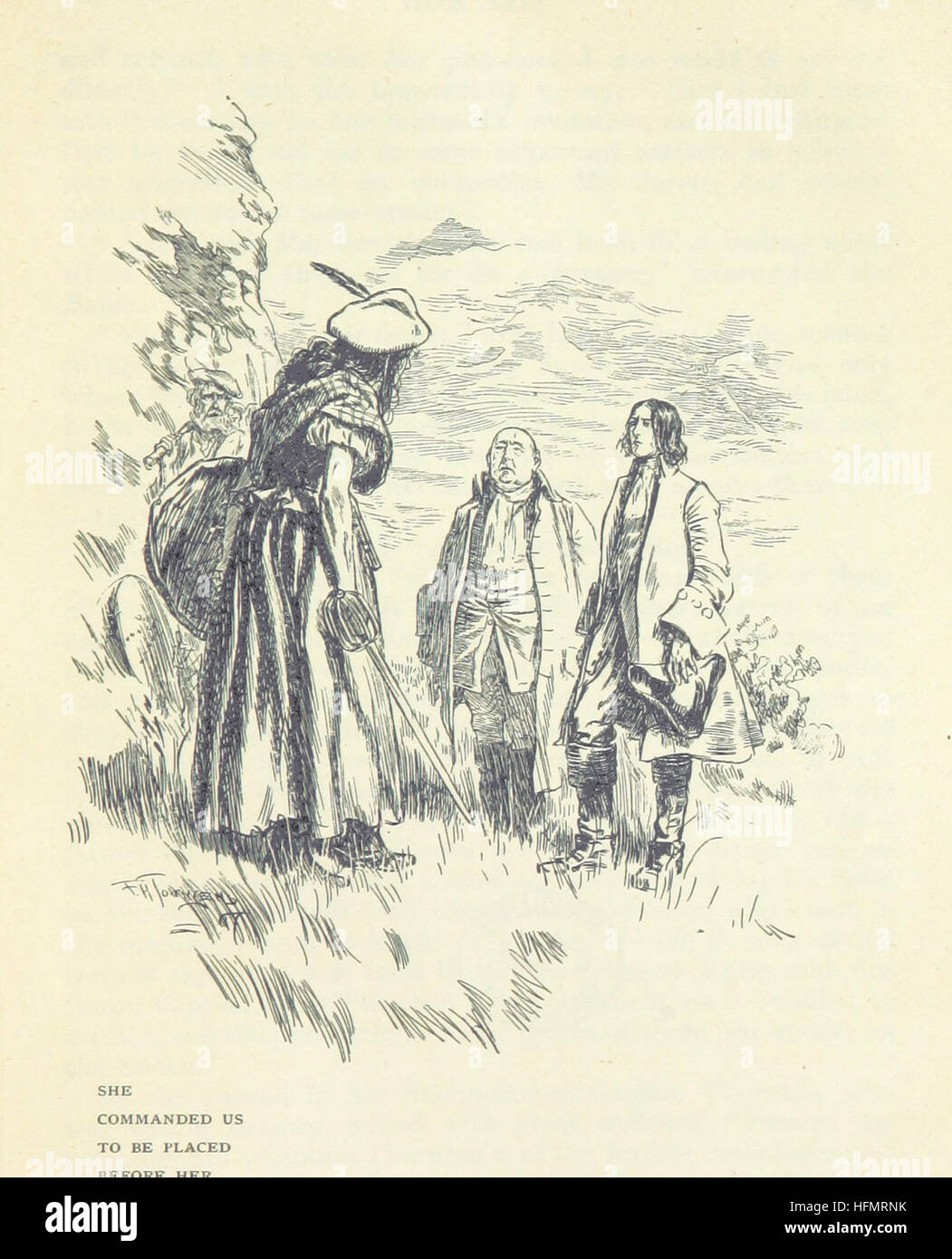 Image prise à partir de la page 391 de "Rob Roy. ... Avec 16 illustrations de F. H. Townsend' image prise à partir de la page 391 de "Rob Roy avec Banque D'Images