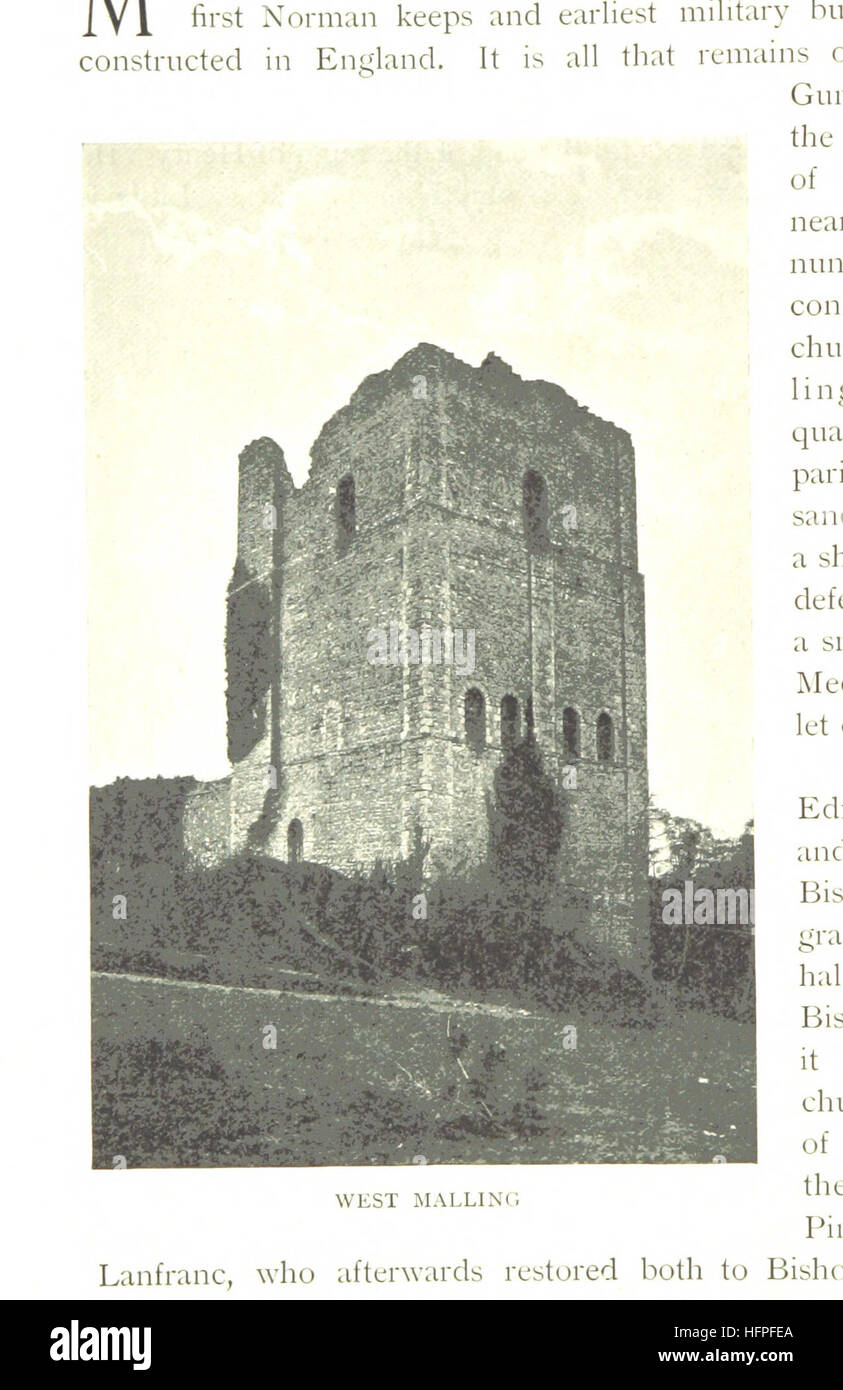 Image prise à partir de la page 84 de "Les châteaux d'Angleterre : leur histoire et structure ... ... Avec des illustrations et des plans ... Image prise à partir de la page 84 de "Les châteaux d'Angleterre Banque D'Images