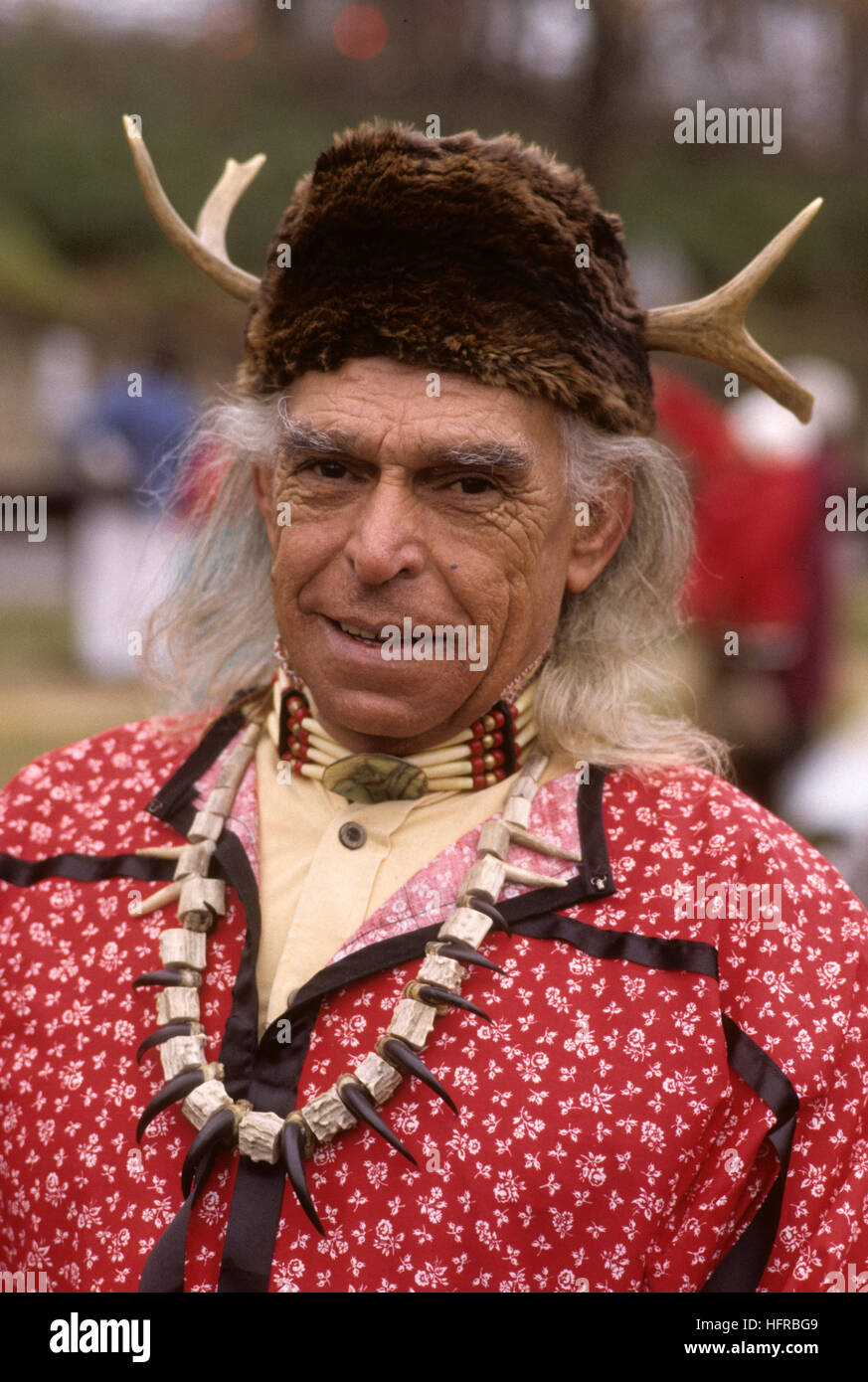 Avec des costumes indiens Banque D'Images