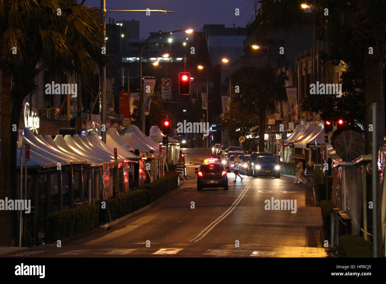 "Manger" de la rue Church Street, Parramatta dans l'ouest de Sydney, Australie. Banque D'Images