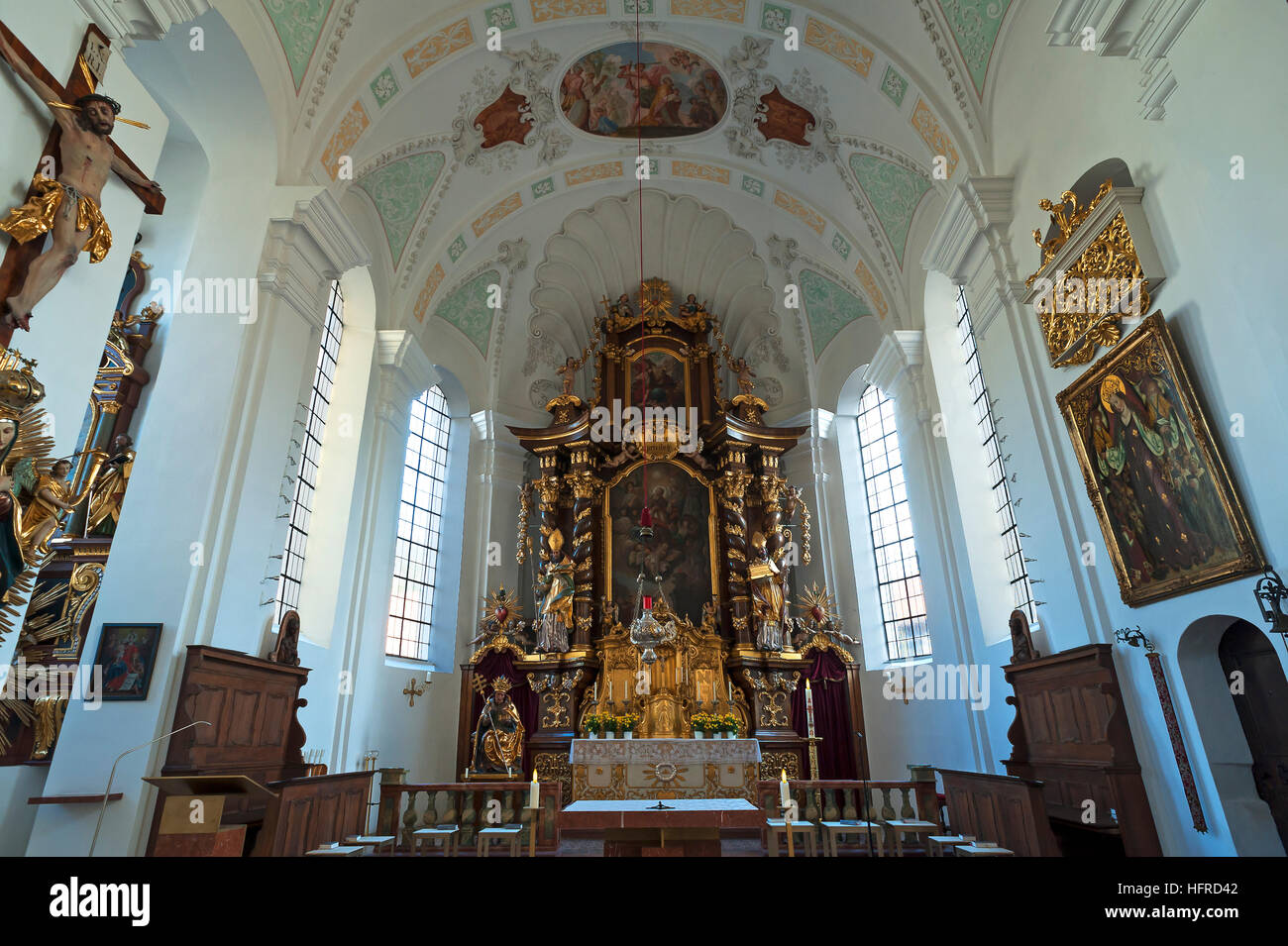 MaîtreAutel de l'Église catholique de Saint Sixte, de style Baroque
