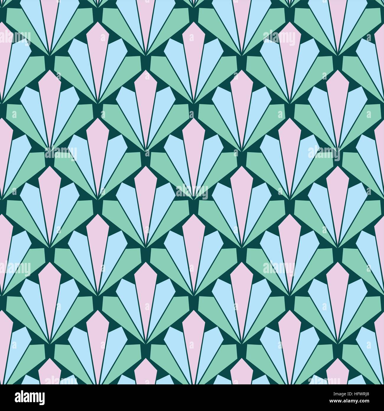 Les balances à cadran en éventail coloré transparente motif répétitif Illustration de Vecteur