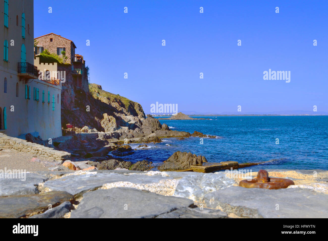 Collioure, France Banque D'Images