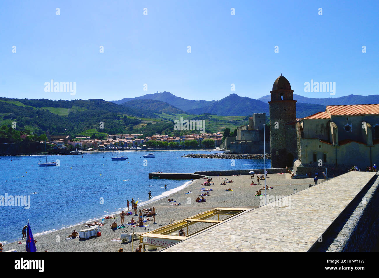 Collioure, France Banque D'Images