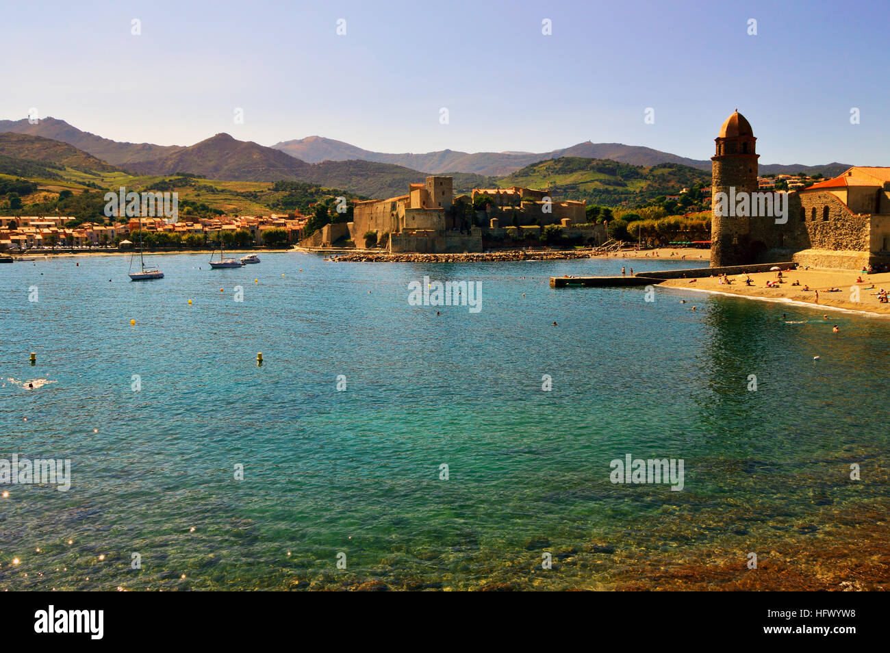 Collioure, France Banque D'Images