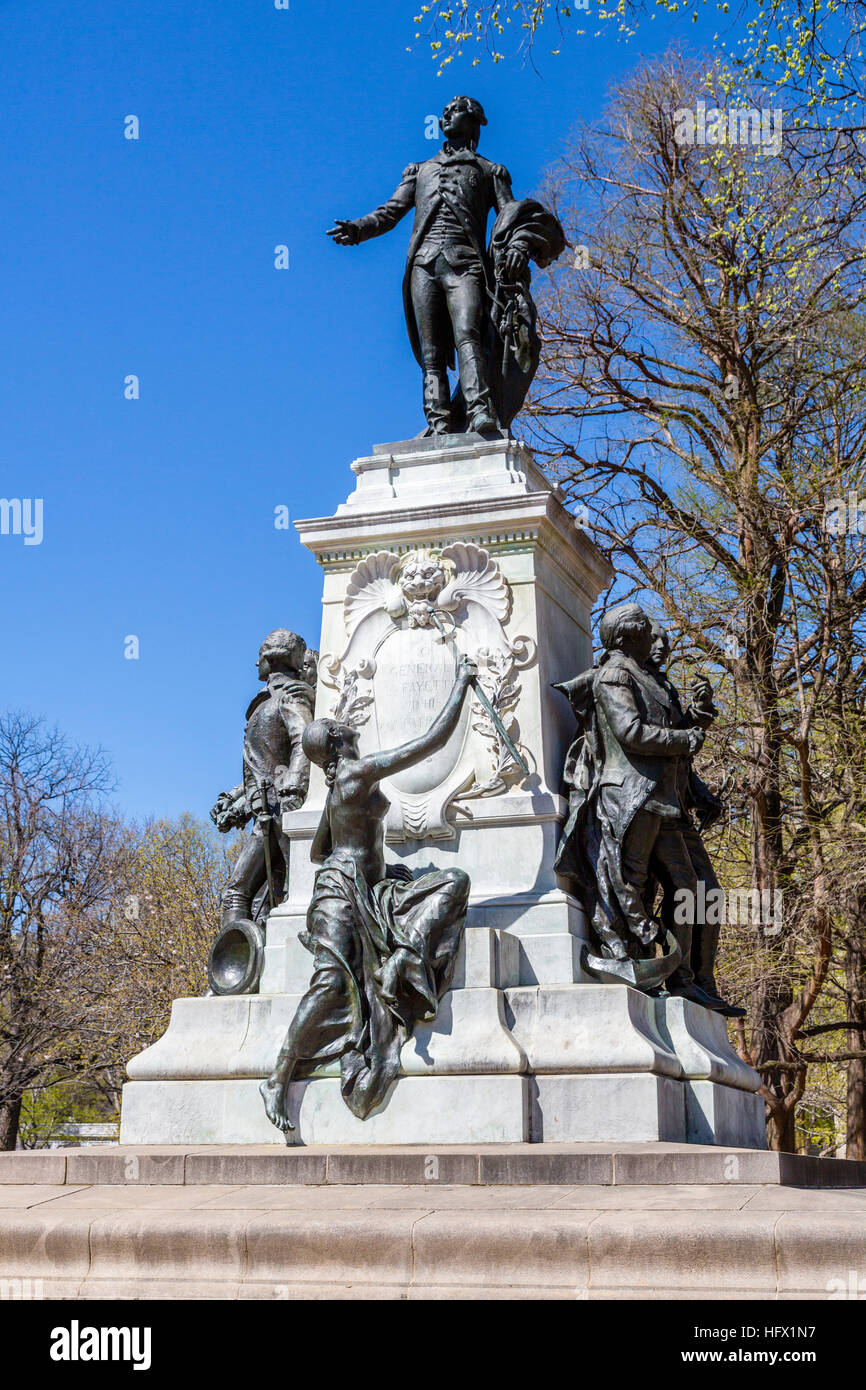 Lafayette square statue washington dc Banque de photographies et d’images à haute résolution Alamy
