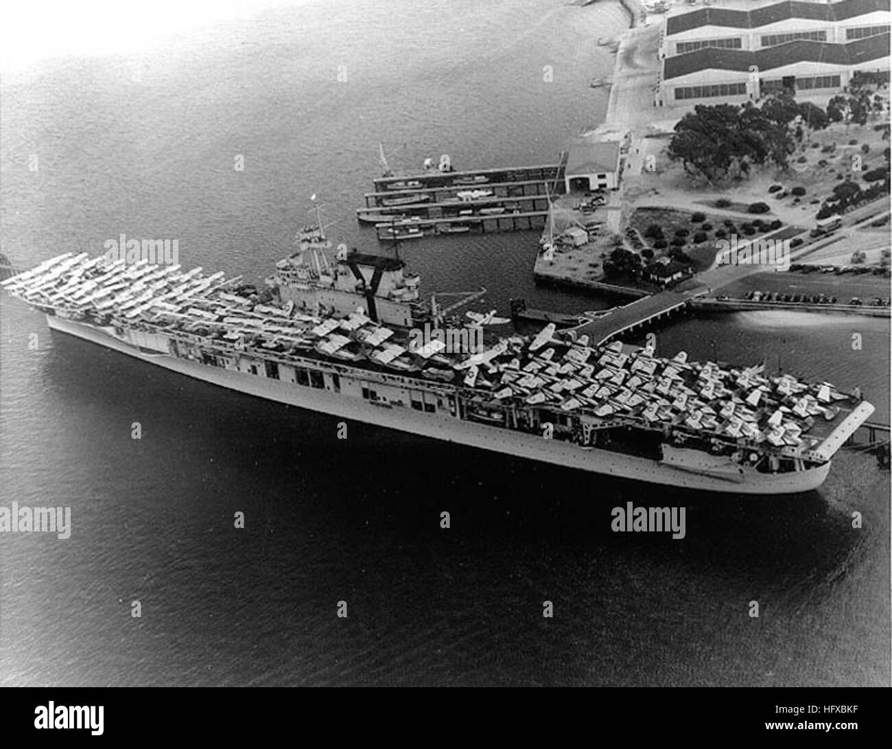 USS Yorktown 1940 Banque D'Images