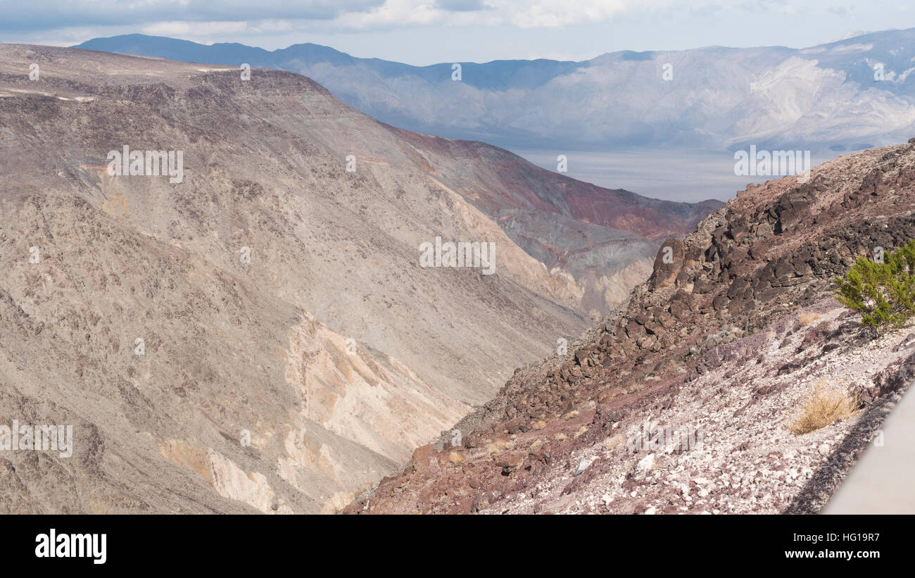 Canyon dans la vallée de la mort, Californie, États-Unis d'Amérique Banque D'Images