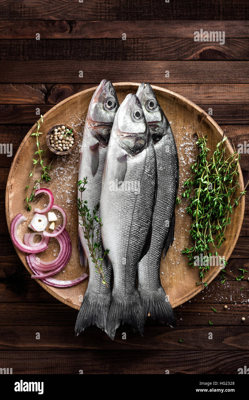 basse mer poisson Banque D'Images