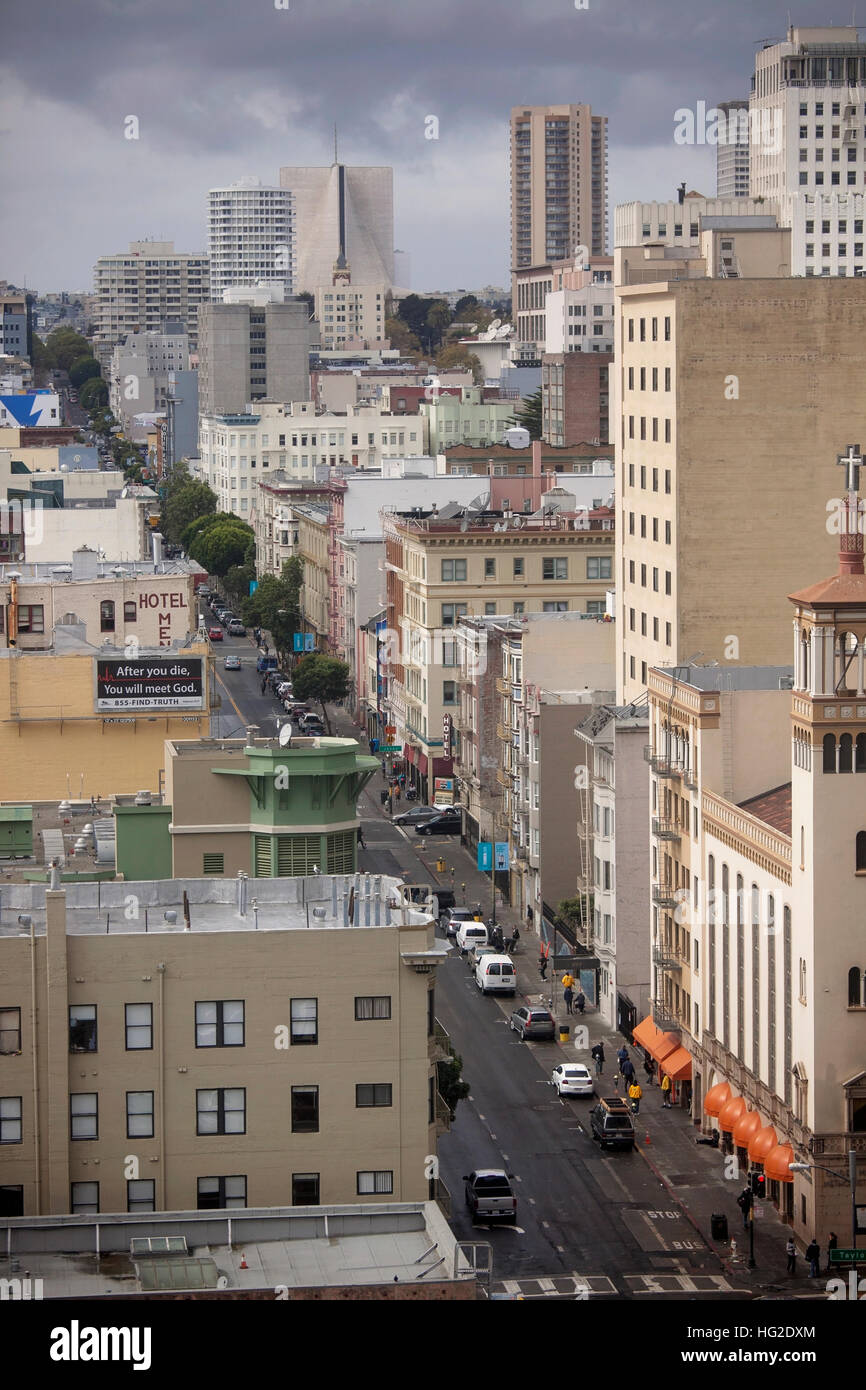 San Francisco Street View Banque D'Images