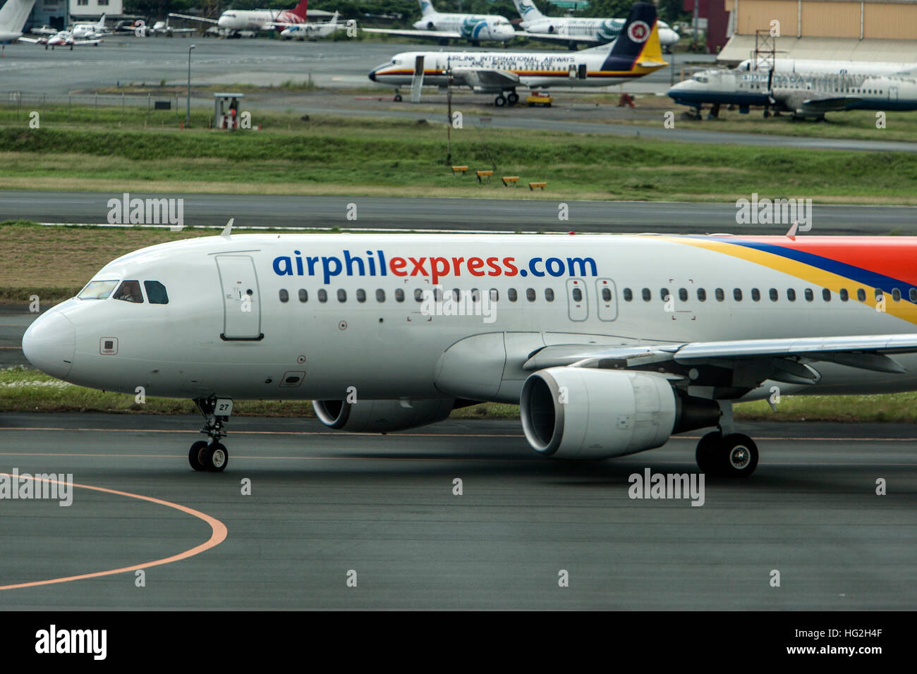 Airbus A320 Airphil Express Philippines Banque D'Images