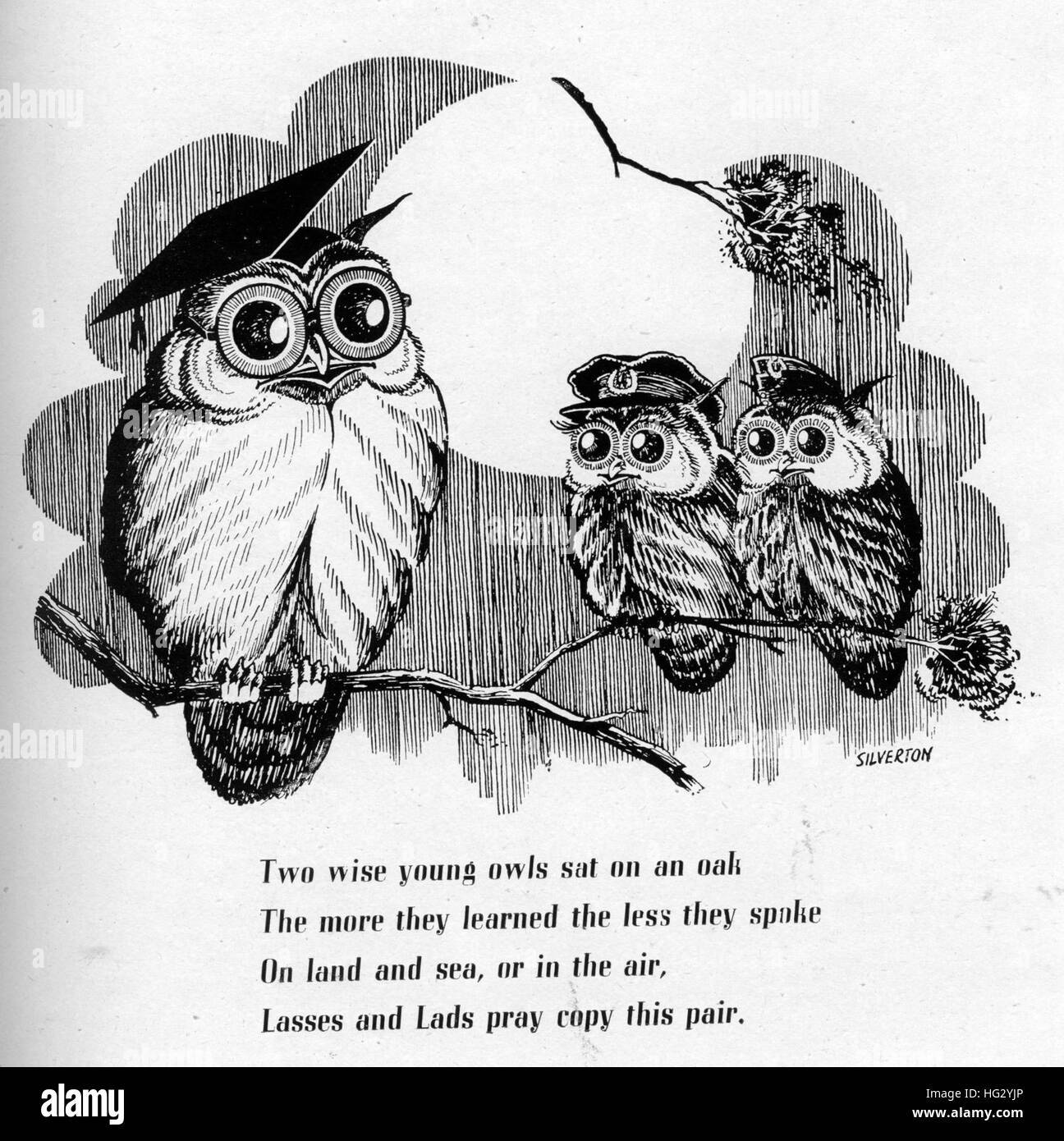 Preuve À HUIS CLOS, Ministère de l'air hebdomadaire WW2 publication montrant des photos de reconnaissance de cibles européennes disponibles sous des contrôles stricts à l'équipage. Cartoons utilisé une touche d'humour pour faire passer la nécessité de garder le secret. Banque D'Images