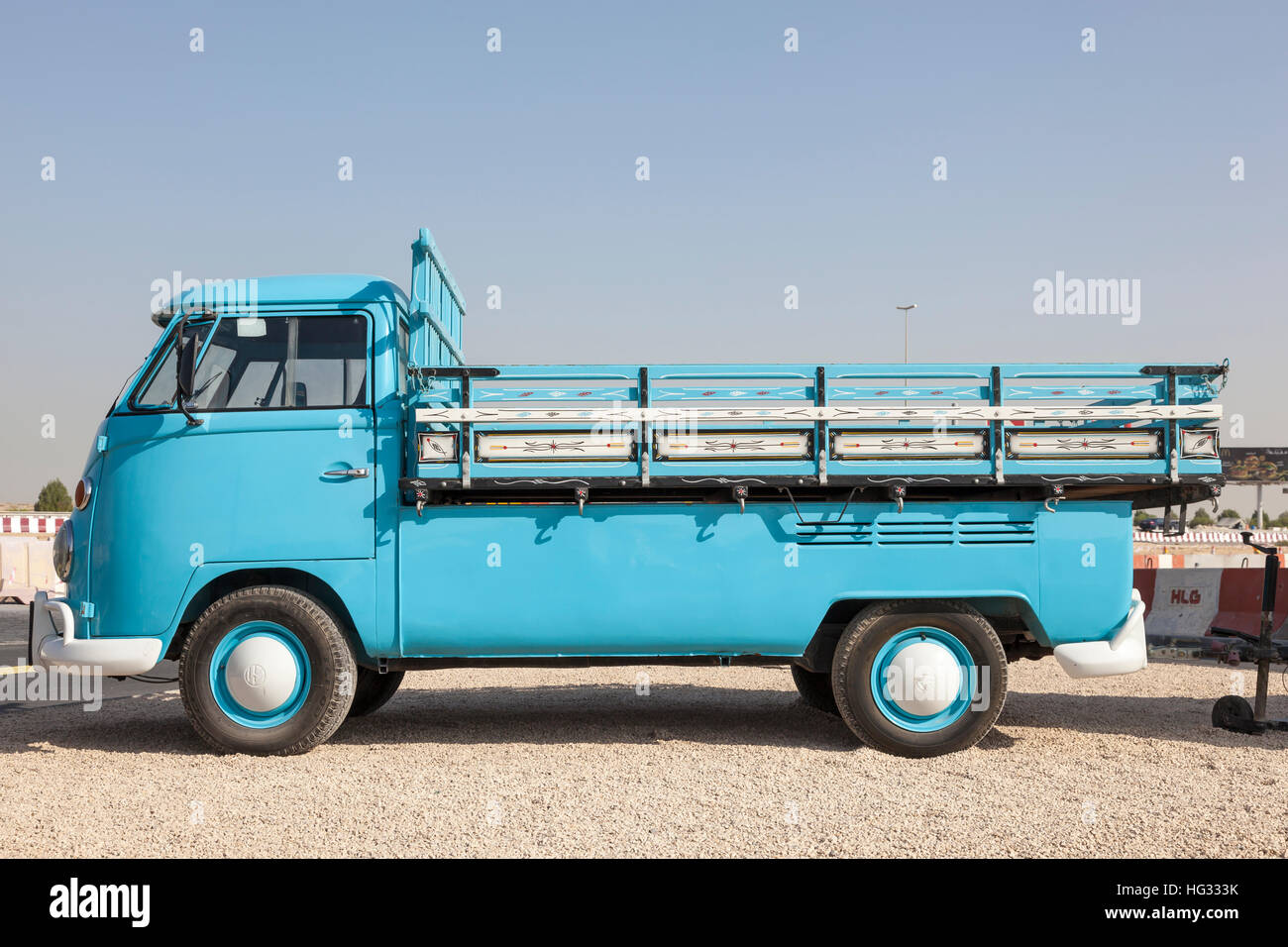 Volkswagen T1 Historique de camionnette Banque D'Images