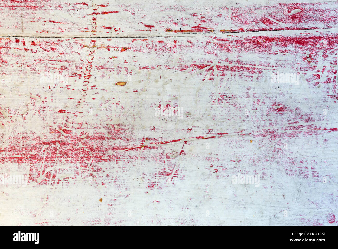 À partir de la texture de fond de la planche en bois peint Banque D'Images