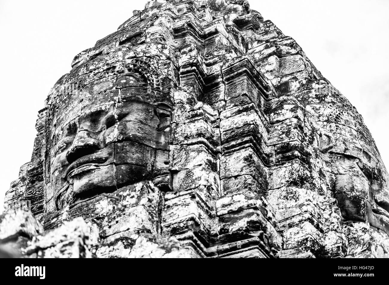 Les ruines d'Angkor, Siem Reap, Cambodge. Banque D'Images