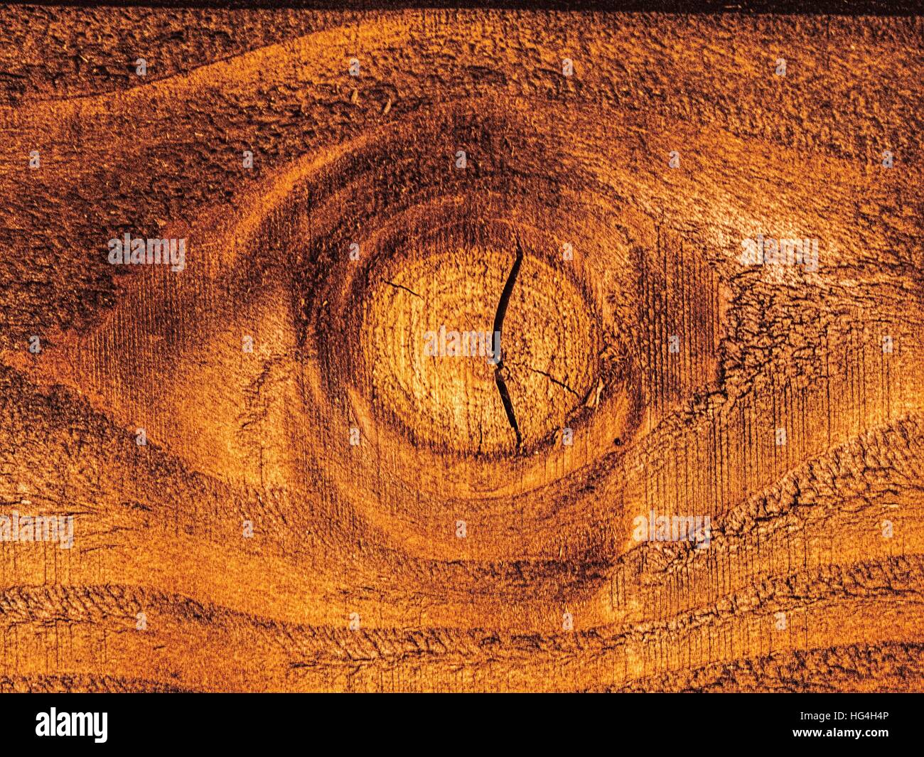 Faire un nœud dans le bois Photo Stock Alamy