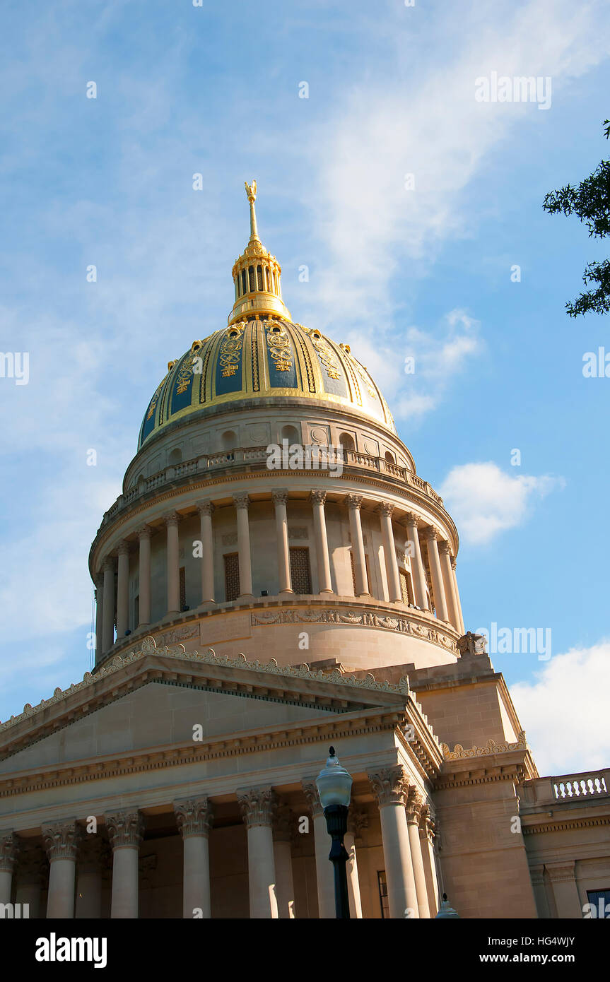 Statehouse de Virginie de l'ouest dans la région de charleston West Virginia usa Banque D'Images