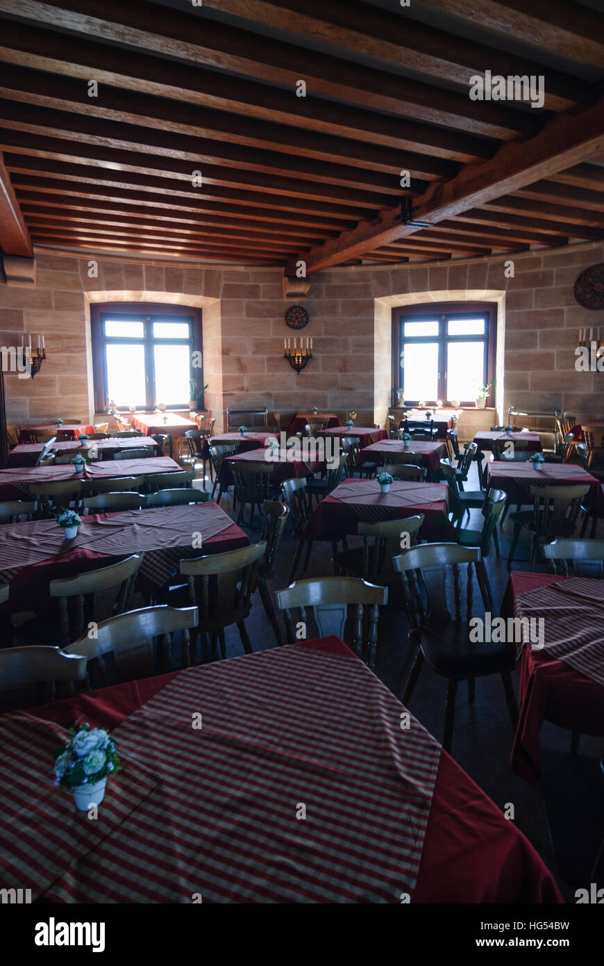Berchtesgaden : salon de thé dans le Kehlsteinhaus (Nid d'Aigle), Oberbayern, Berchtesgaden-campagne, Haute-Bavière, Bayern, Bavière, Allemagne Banque D'Images