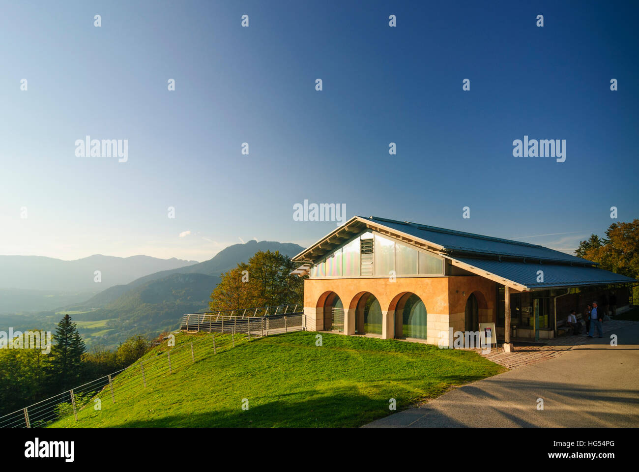 Berchtesgaden : Documentation Obersalzberg, Oberbayern, Berchtesgaden-campagne, Haute-Bavière, Bayern, Bavière, Allemagne Banque D'Images