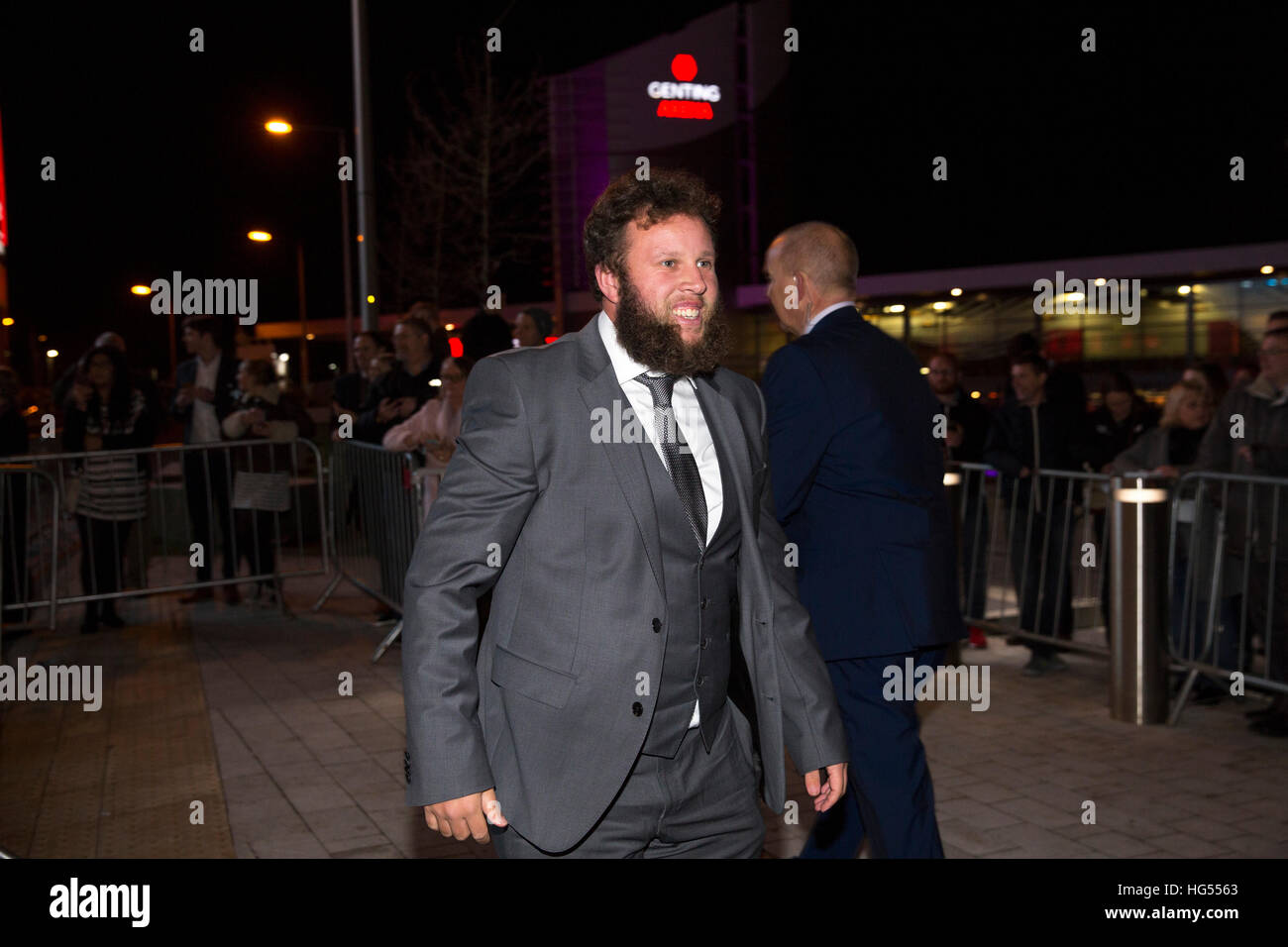 Andrew Johnston, "Bœuf" golfeur à la BBC Sports Personality of the Year (SPOTY) awards Banque D'Images