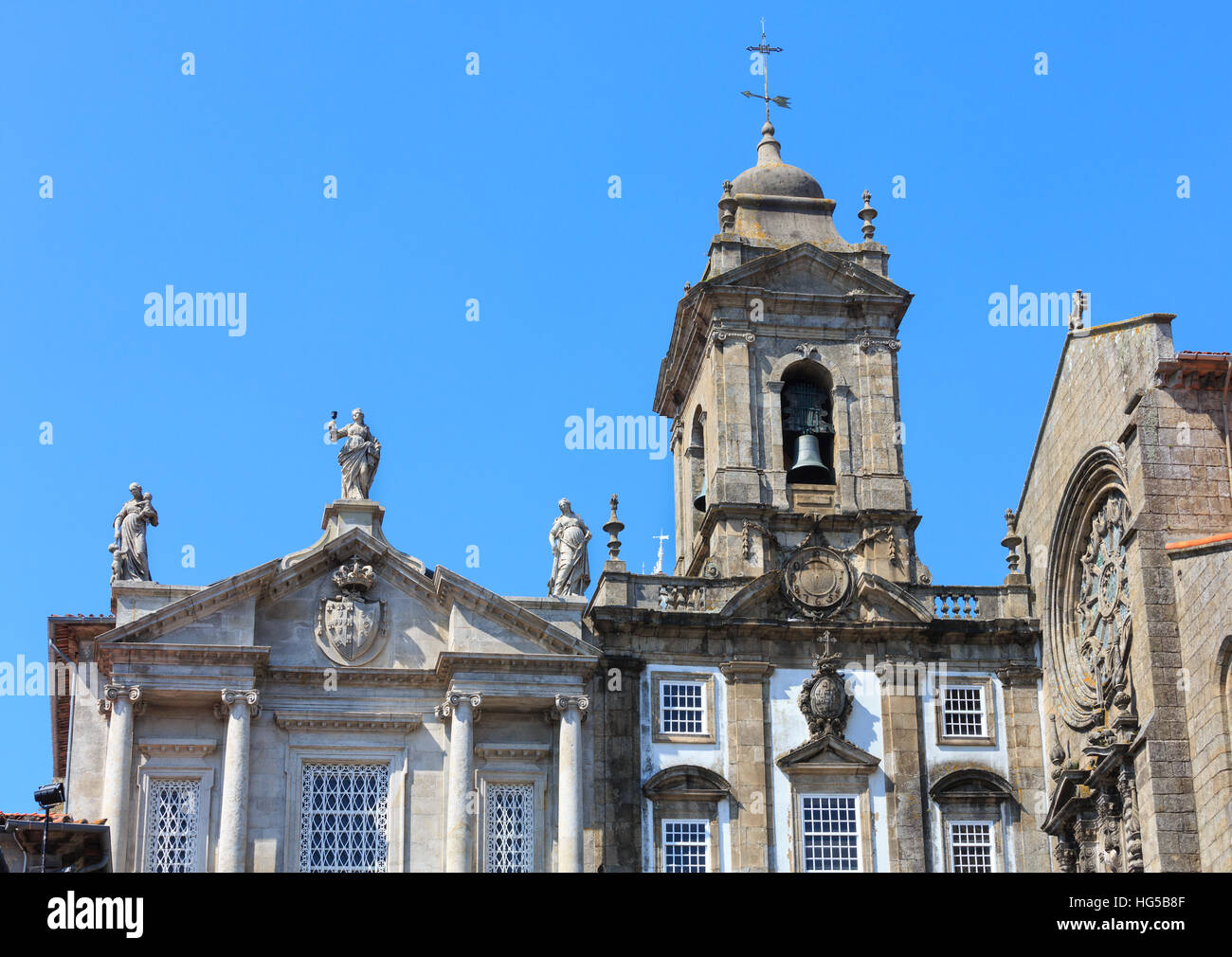 Eglise Saint François (Igreja de São Francisco) à Porto, Portugal. Banque D'Images