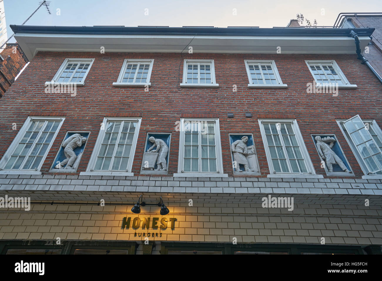 Old Bakery Spitalfields. Banque D'Images